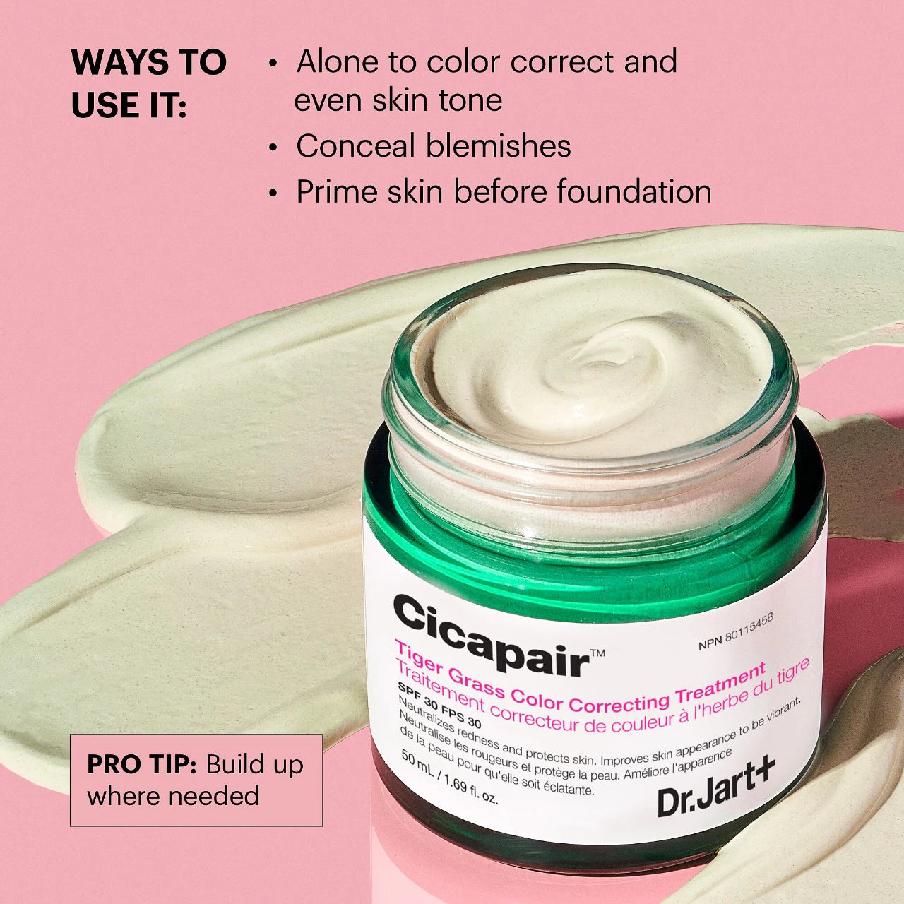 Dr. Jart+ Cicapair Tiger Grass Color Correcting Treatment SPF 30 50ml