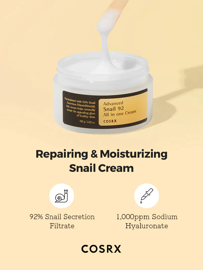CORSRX Advanced Snail 92 All in one Cream 100ml
