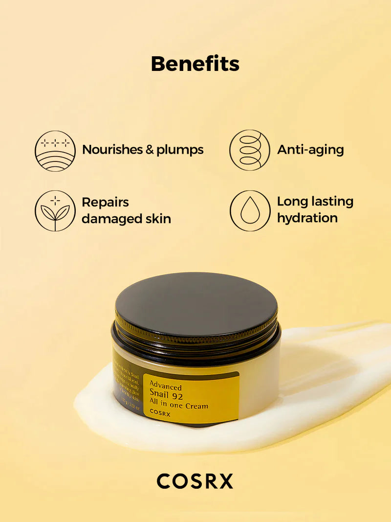 CORSRX Advanced Snail 92 All in one Cream 100ml