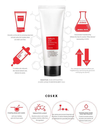 COSRX Salicylic Acid Daily Gentle Cleanser 150ml
