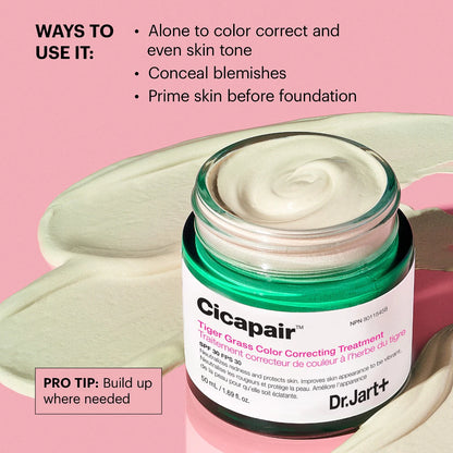 Dr. Jart+ Cicapair Tiger Grass Color Correcting Treatment SPF 30 50ml