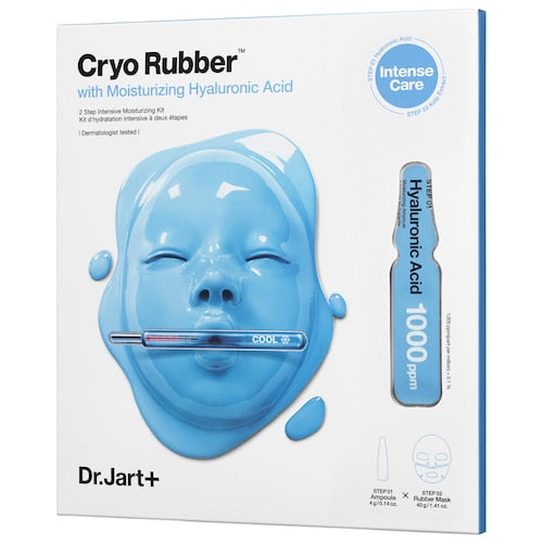 Dr.Jart+ Cryo Rubber with Moisturizing Hyaluronic Acid Facial Mask (Blue)