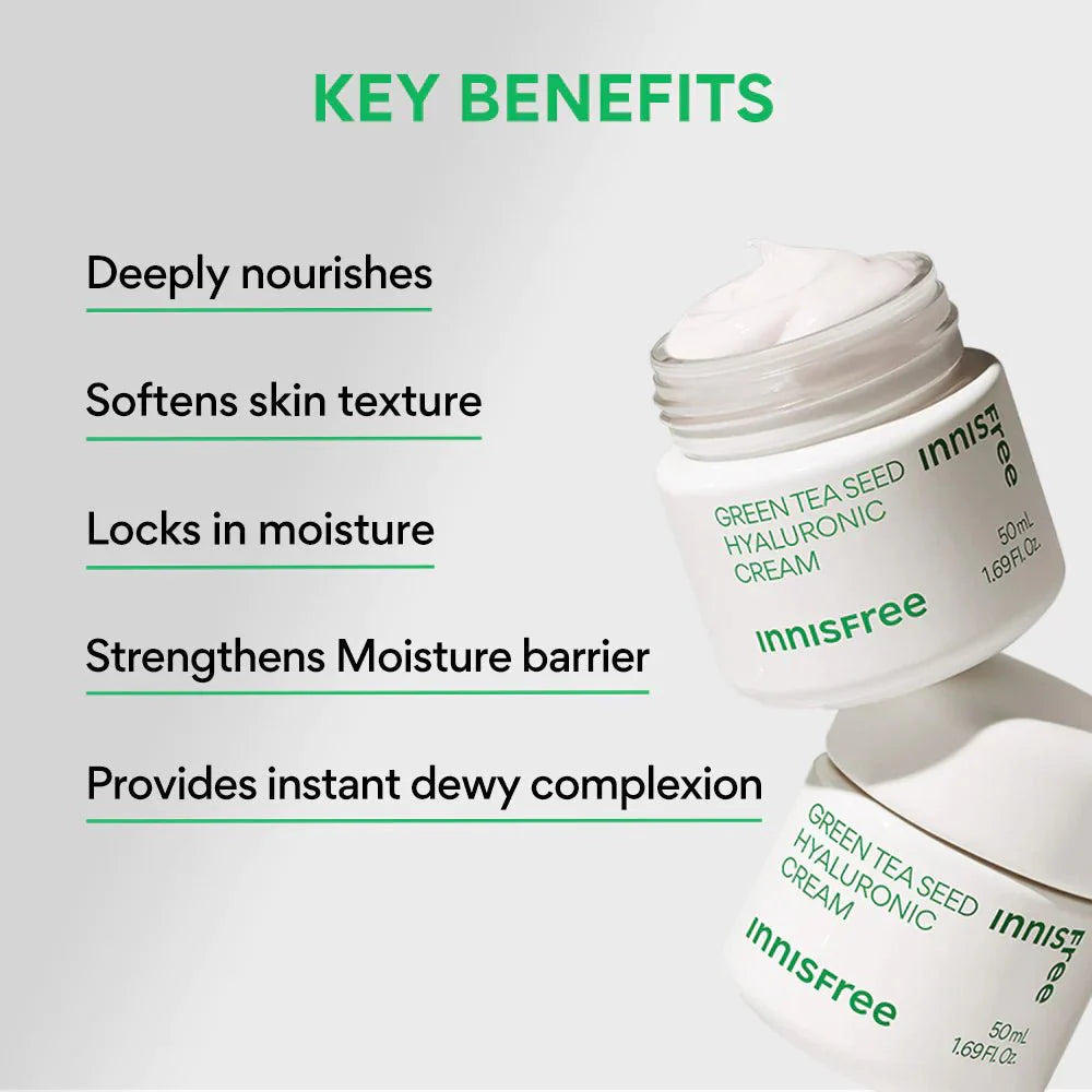 Innisfree Green Tea Seed Hyaluronic Cream 50ml