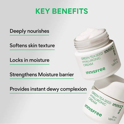 Innisfree Green Tea Seed Hyaluronic Cream 50ml