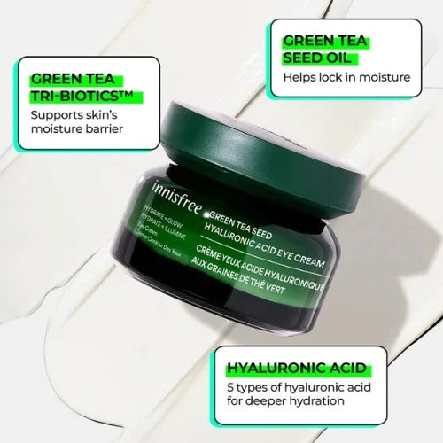 Innisfree Intensive Hydrating Eye Cream with Green Tea Seed 30ml