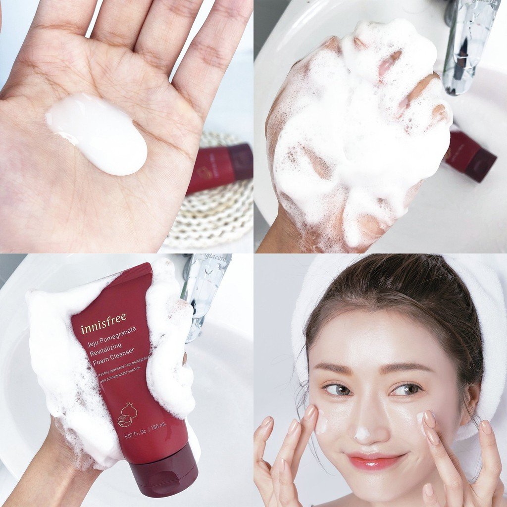 Innisfree Jeju Pomegranate Revitalizing Foam Cleanser 150ml